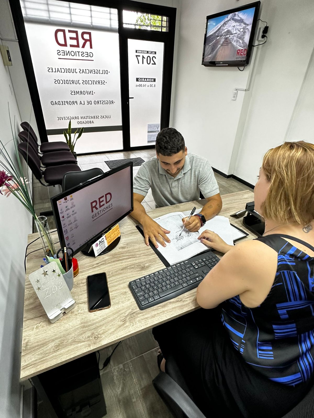Atención personalizada en Red Gestiones